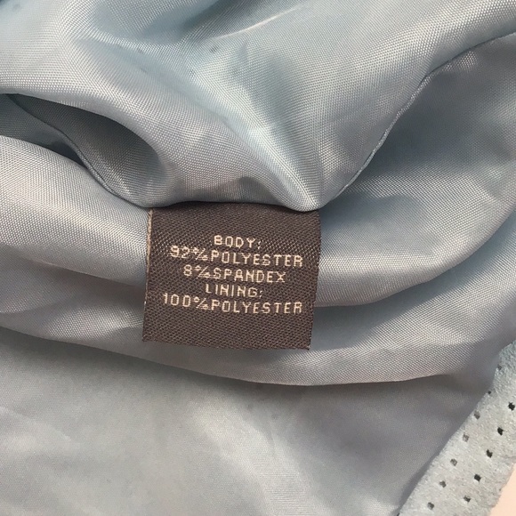 Kate&Mallory Perforated Faux Suede Moto Jacket, 2X - Picture 8 of 9